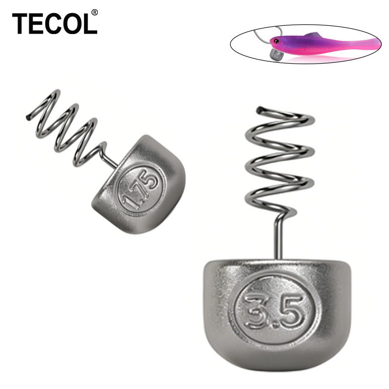 Fishing Equipment Lures - TECOL 1G 1.75G 2.7G 3.5G Spiral