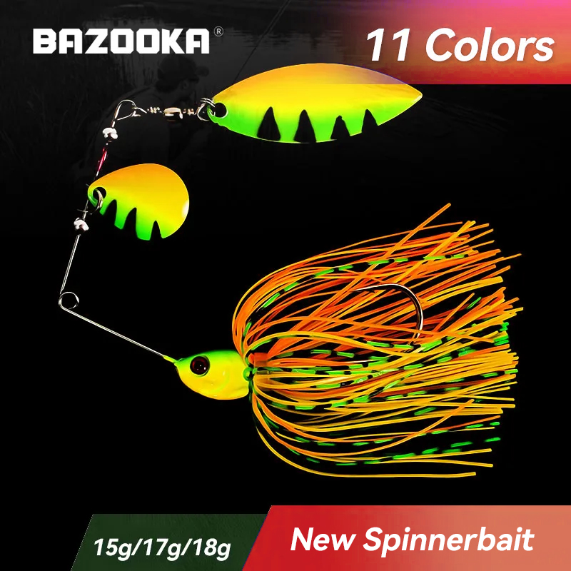 Fishing Equipment Lures - Bazooka 15g 18g Spinnerbait Fishing Lure
