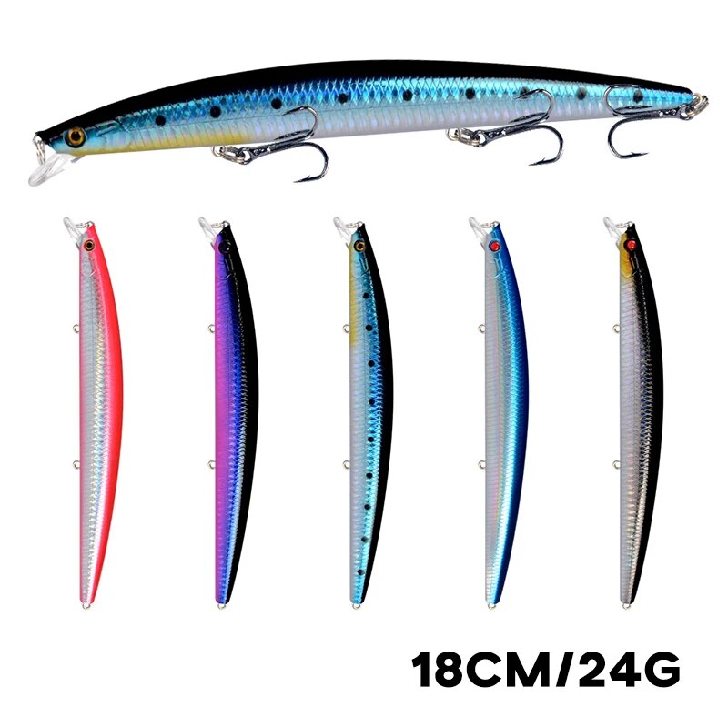 Fishing Equipment Lures - Minnow Fishing Lure Laser Hard Artificial