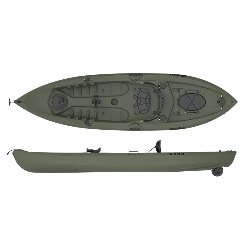 Fishing Equipment Rod - 10ft 1 Person HDPE Plastic Boat