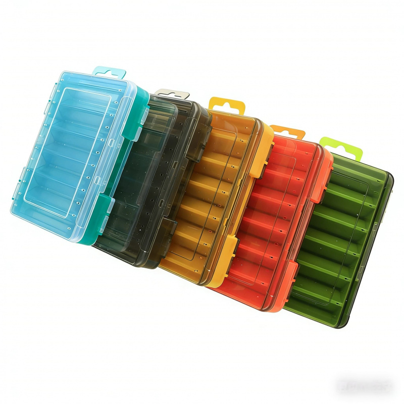 Fishing Equipment Lures - Large Double-Sided Double-Layer Lure Storage Box