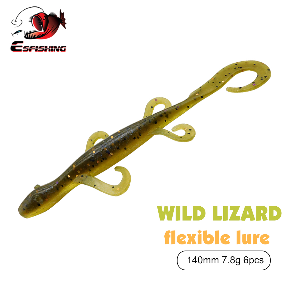Fishing Equipment Lures - ESFISHING Fishing Lures Wild Lizard 140mm