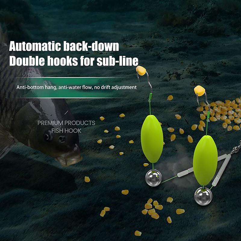 Fishing Equipment Jet - Double Hook Fishing Hair Rigs Hook