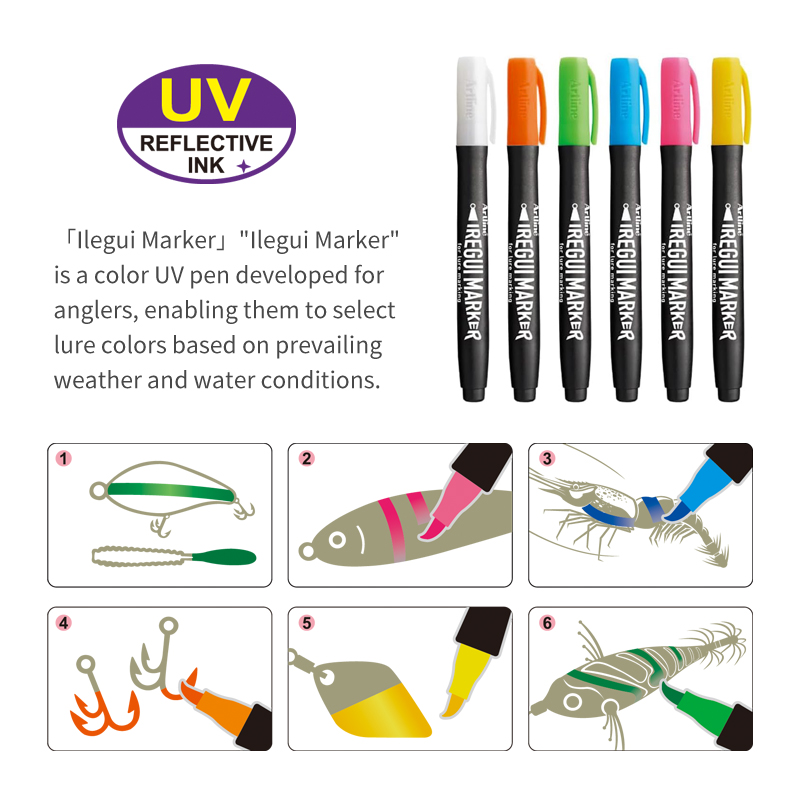 New Fishing Tool UV Fluorescen - Fishing Equipment Lures recension och pris