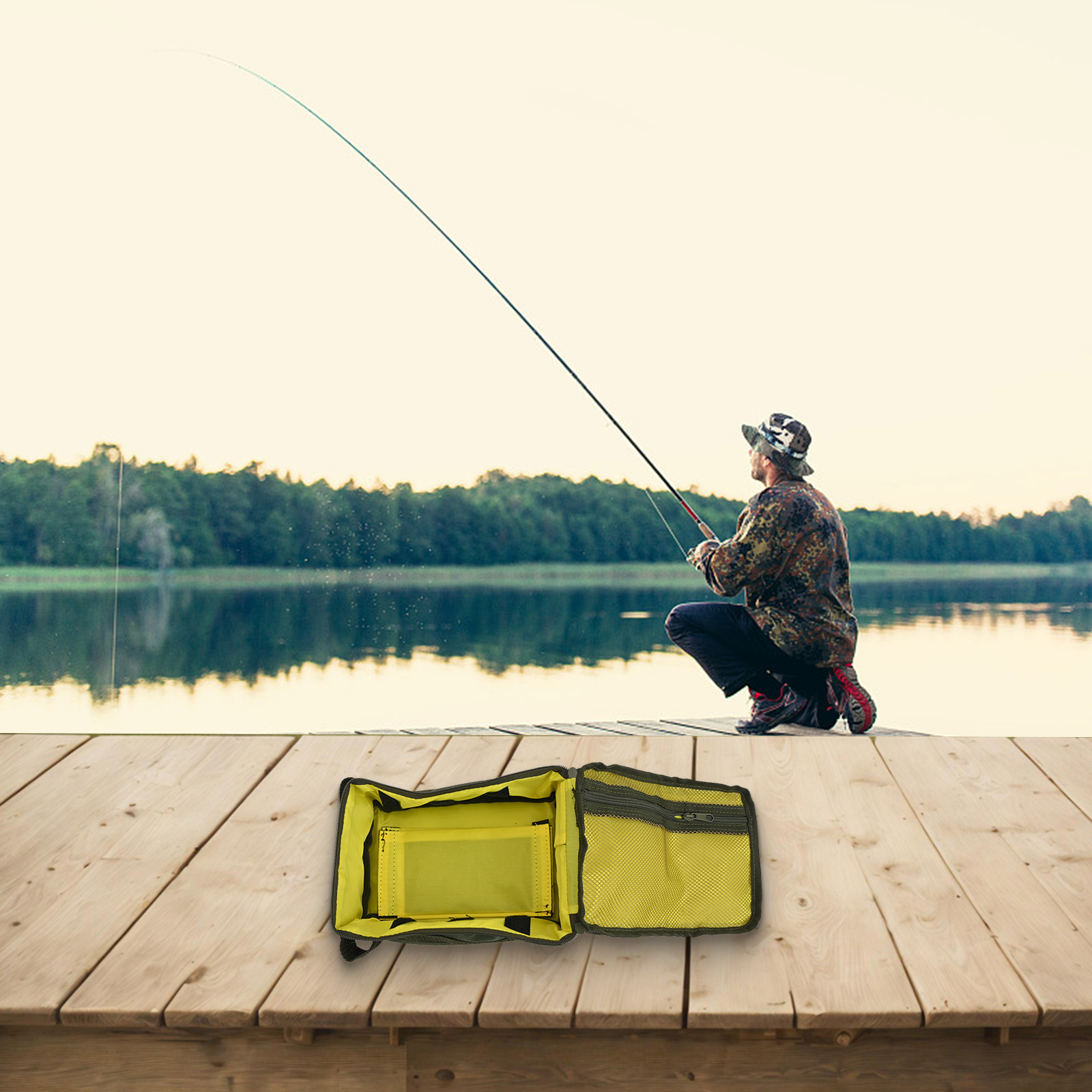 Fishing Trip Fishing Reel Case - Fishing Equipment Terms recension och pris