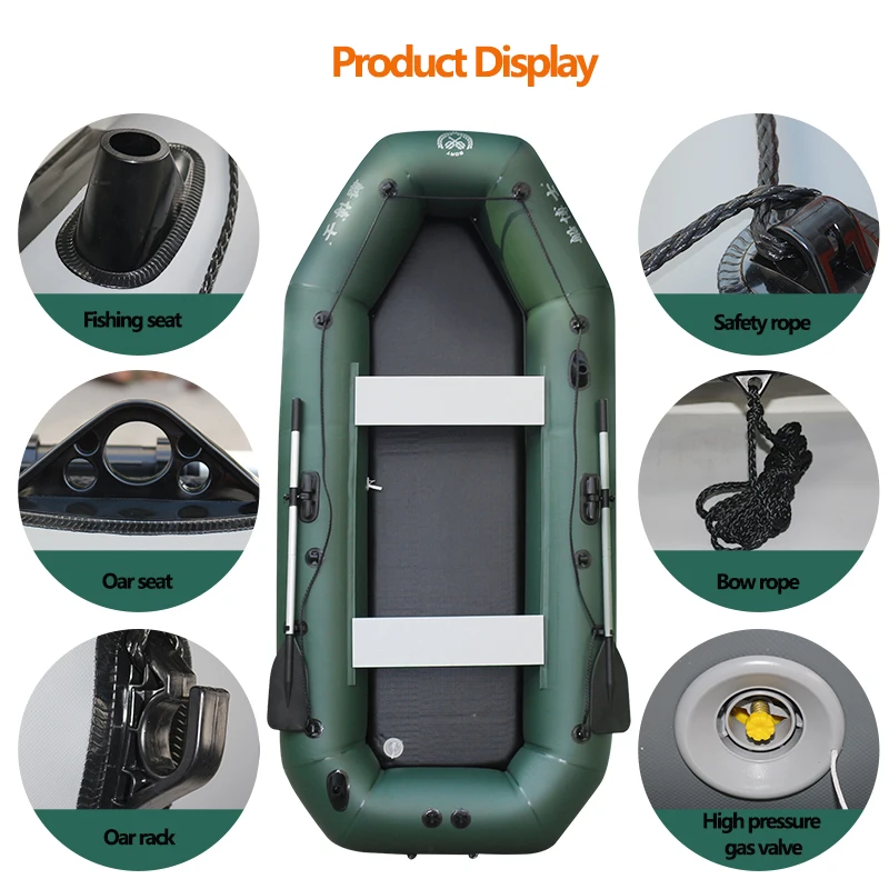 1.75~3.6m Green Fishing Kayak  - Fishing Equipment Net recension och pris