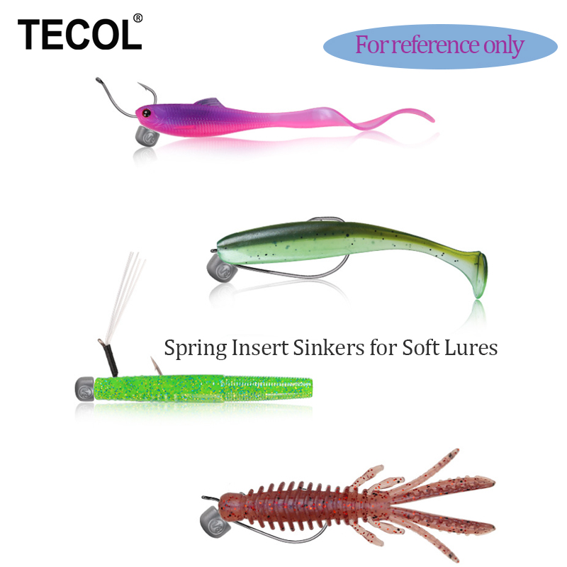TECOL 1G 1.75G 2.7G 3.5G Spira - Fishing Equipment Lures recension och pris