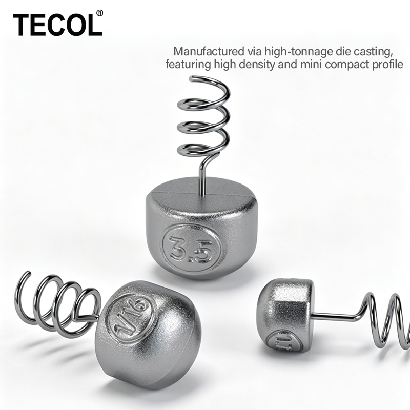 TECOL 1G 1.75G 2.7G 3.5G Spira - Fishing Equipment Lures recension och pris