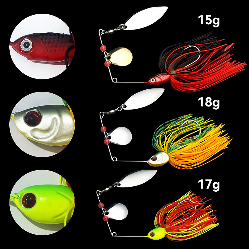 Bazooka 15g 18g Spinnerbait Fi - Fishing Equipment Lures recension och pris