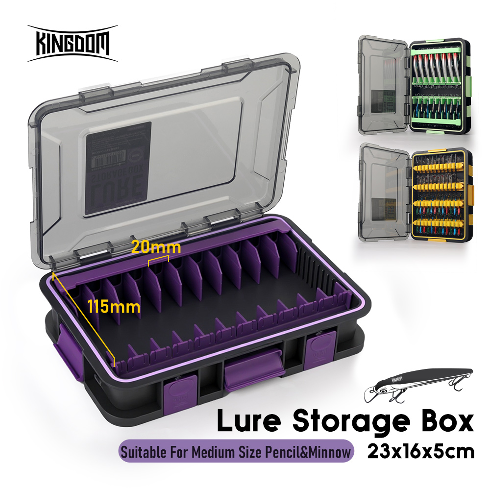 Kingdom Lure Storage Box Water - Fishing Equipment Lures recension och pris