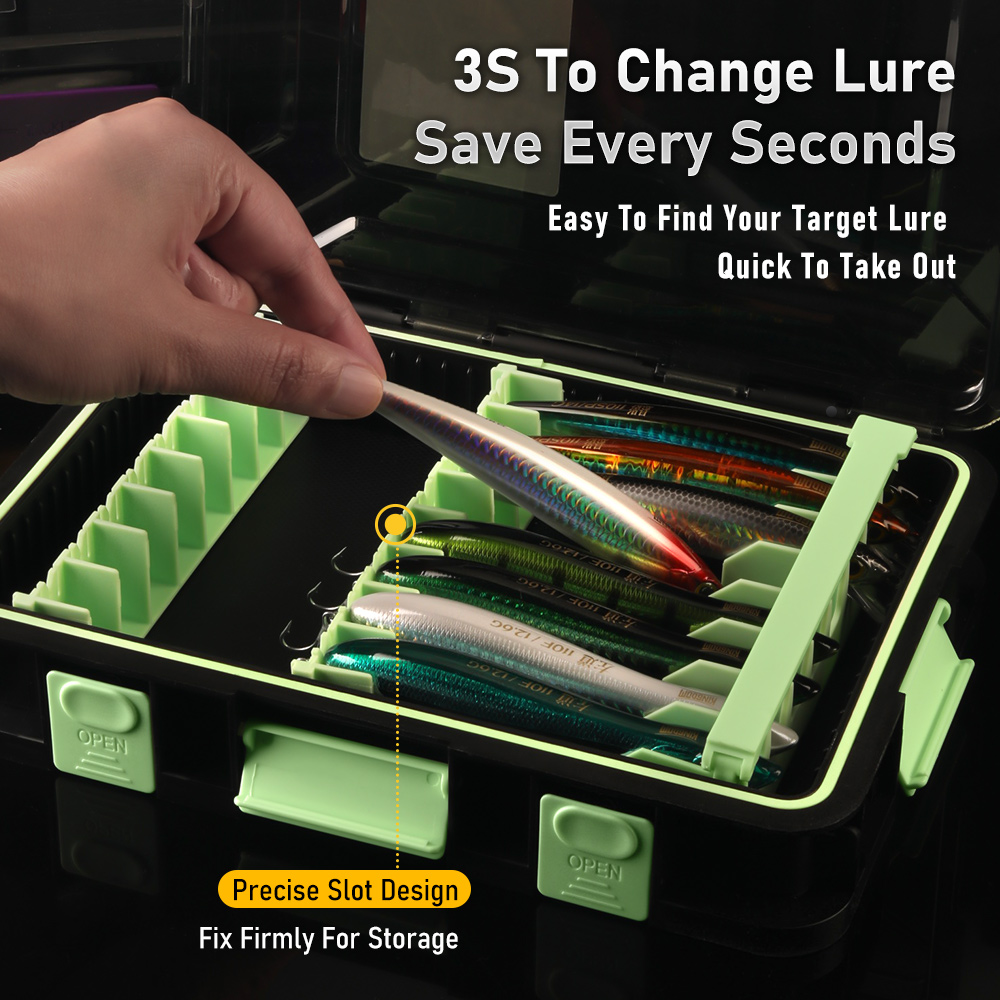 Kingdom Lure Storage Box Water - Fishing Equipment Lures recension och pris