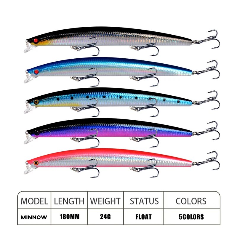 Minnow Fishing Lure Laser Hard - Fishing Equipment Lures recension och pris