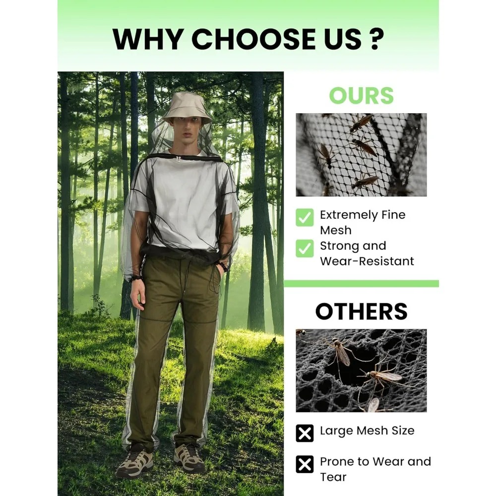 Outdoor Mosquito Protection Su - Fishing Equipment Net recension och pris