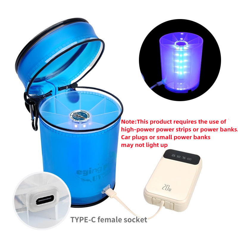 New Fishing Bags Lure UV Glow  - Fishing Equipment Lures recension och pris