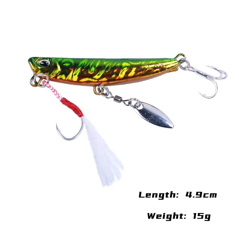 Metal Jig Spoon Fishing Lures  - Fishing Equipment Lures recension och pris